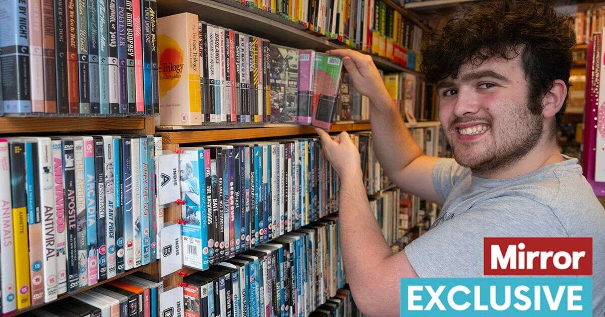 Teenagers travel hours to visit one of Britain's last DVD shops as business booms