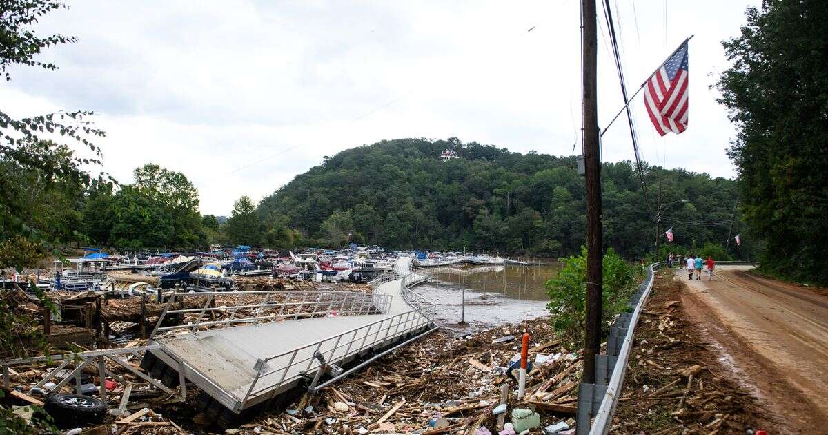 Village made famous by film Dirty Dancing all but wiped out by Hurricane HeleneHurricane