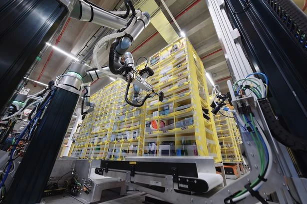Massive breakthrough as Amazon develops warehouse robot with key human sense