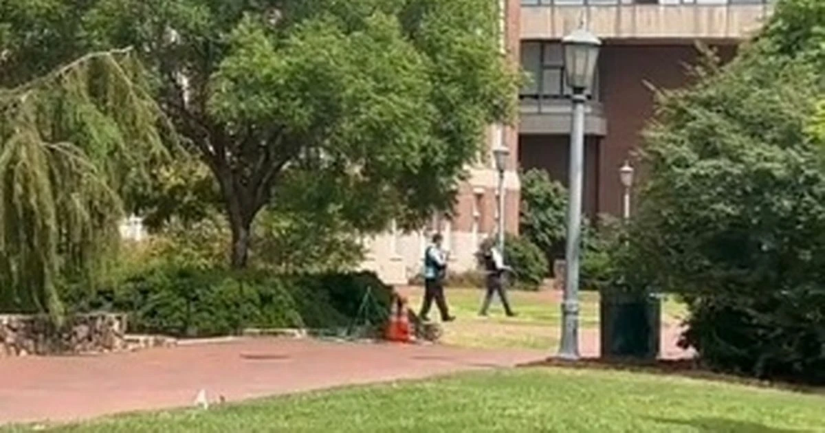 University of Carolina on lockdown over armed person on campus as students to take cover
