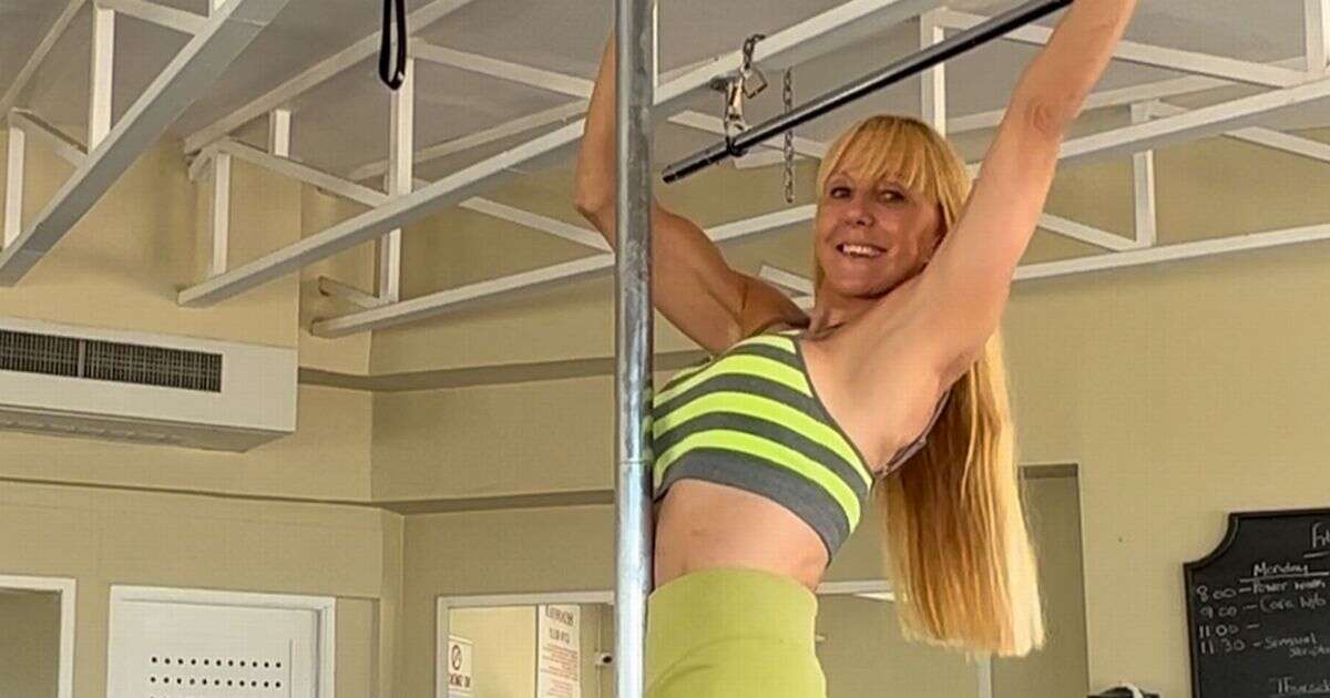 Pole-dancing gran says her life 'began at 50' as she shows off incredible physique