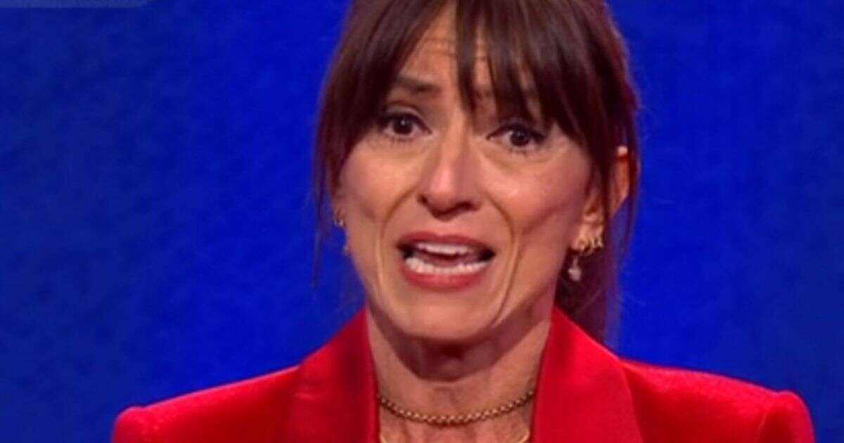 Davina McCall breaks down in tears on Comic Relief as she reflects on brain tumour surgery