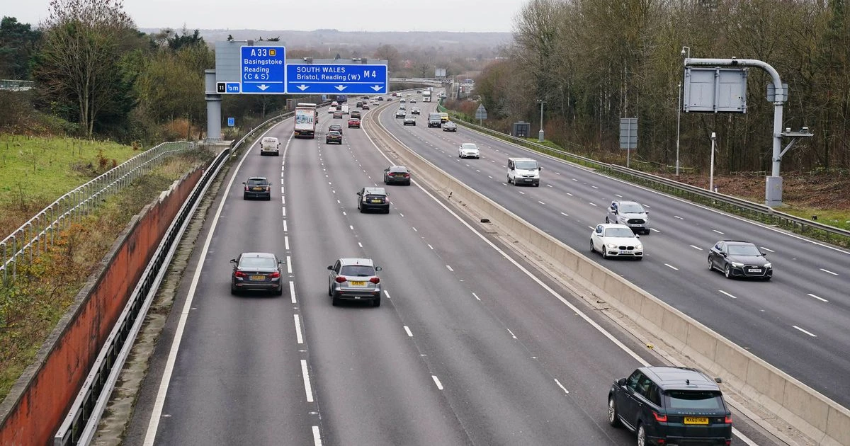 M4 car fire brings Bank Holiday traffic chaos as road closed