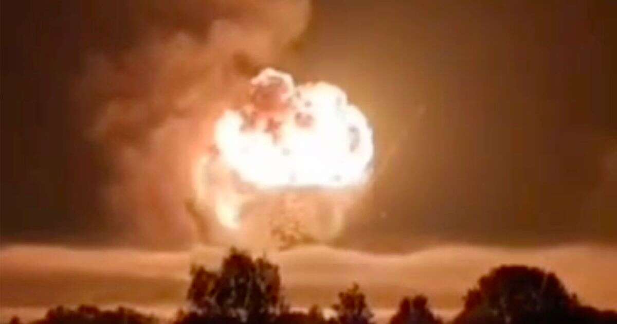 Massive explosions as Ukraine attacks 'indestructible' Russian missile depots near MoscowRussia Ukraine war