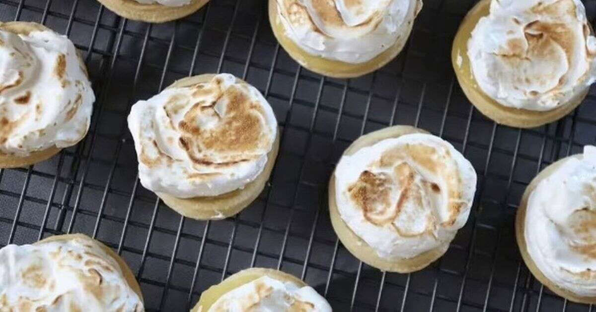 ‘Scrummy’ lemon meringue pies made with just five ingredients - in minutes