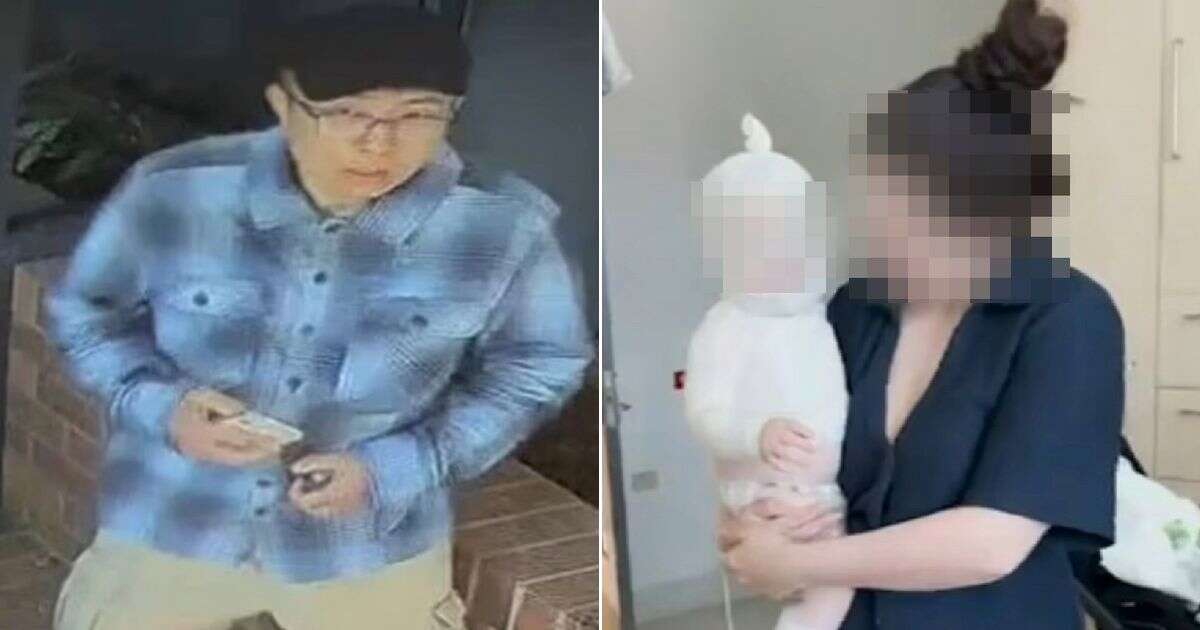 Warning as man who threw scalding coffee over baby is at large and 'could strike again'Australia