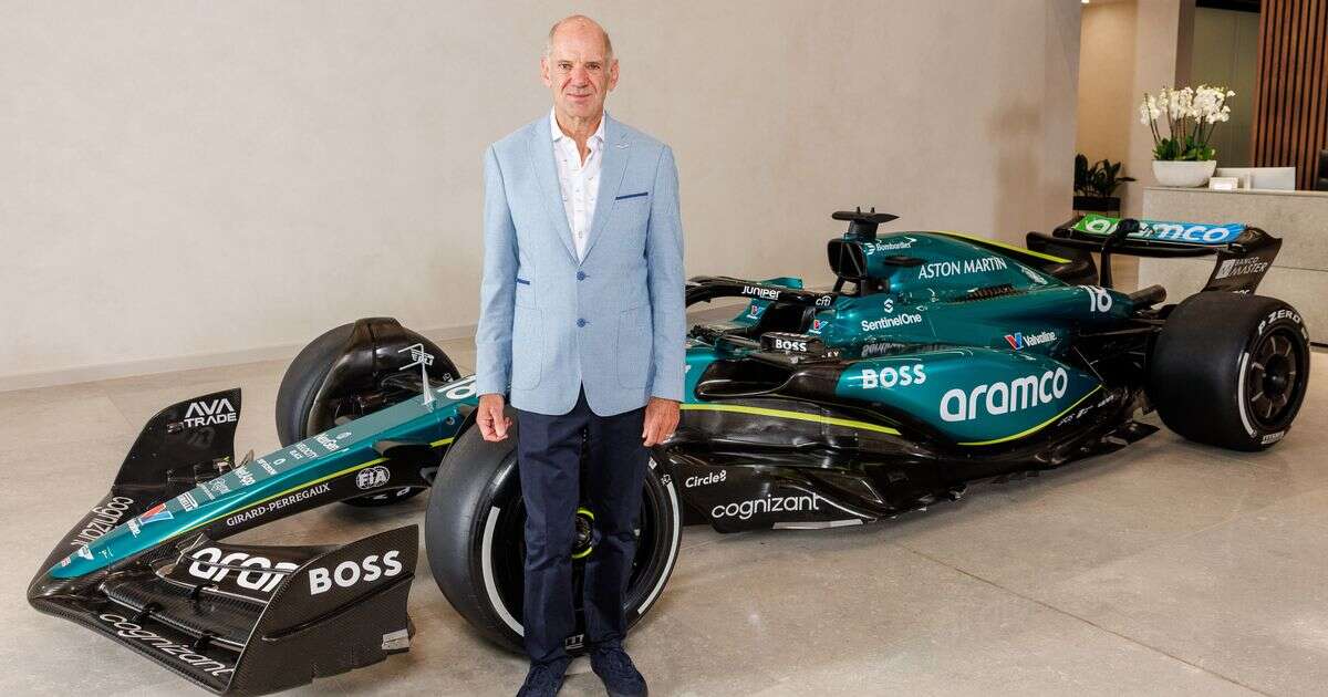 Adrian Newey signs for Aston Martin as F1 design legend handed massive salary