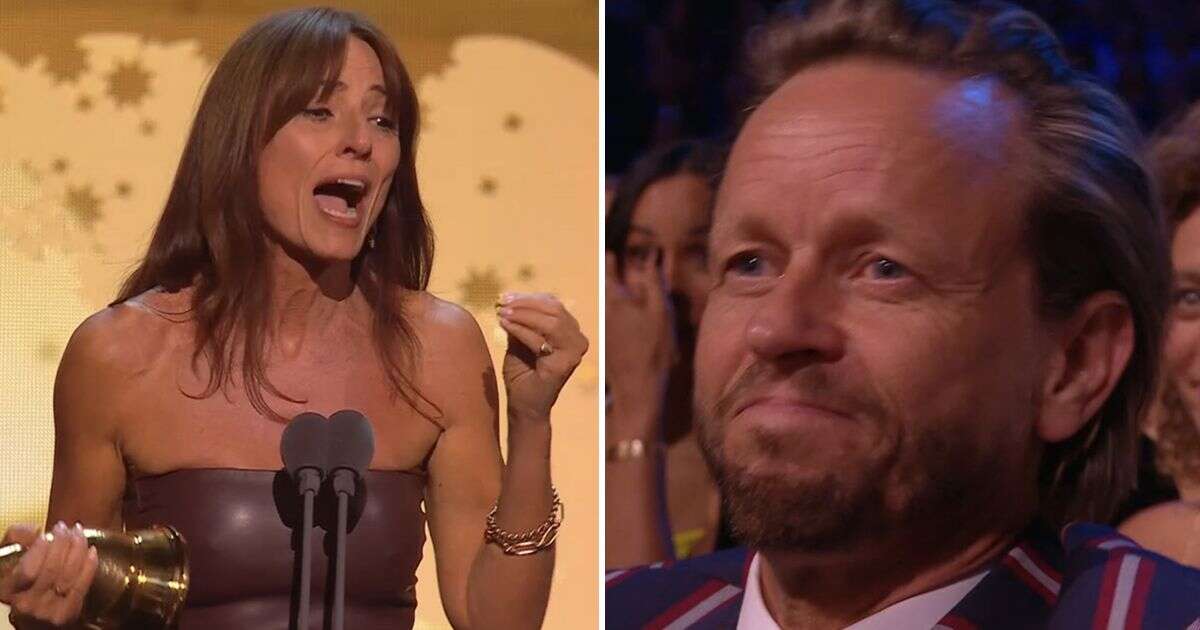 Davina McCall sobs as she praises partner Michael after special win at National Television AwardsDavina McCall