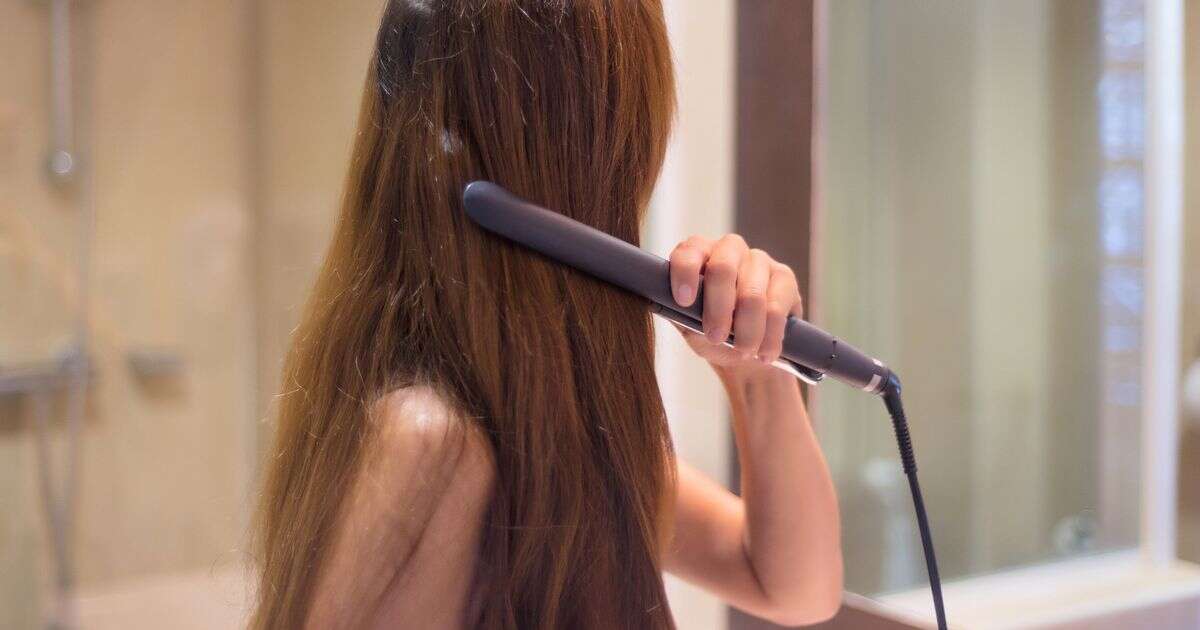 You've been straightening your hair wrong - former GHD worker shows correct way