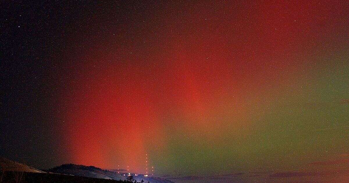 Northern Lights to be seen in UK skies again on Friday with glimmering display overnight into Saturday