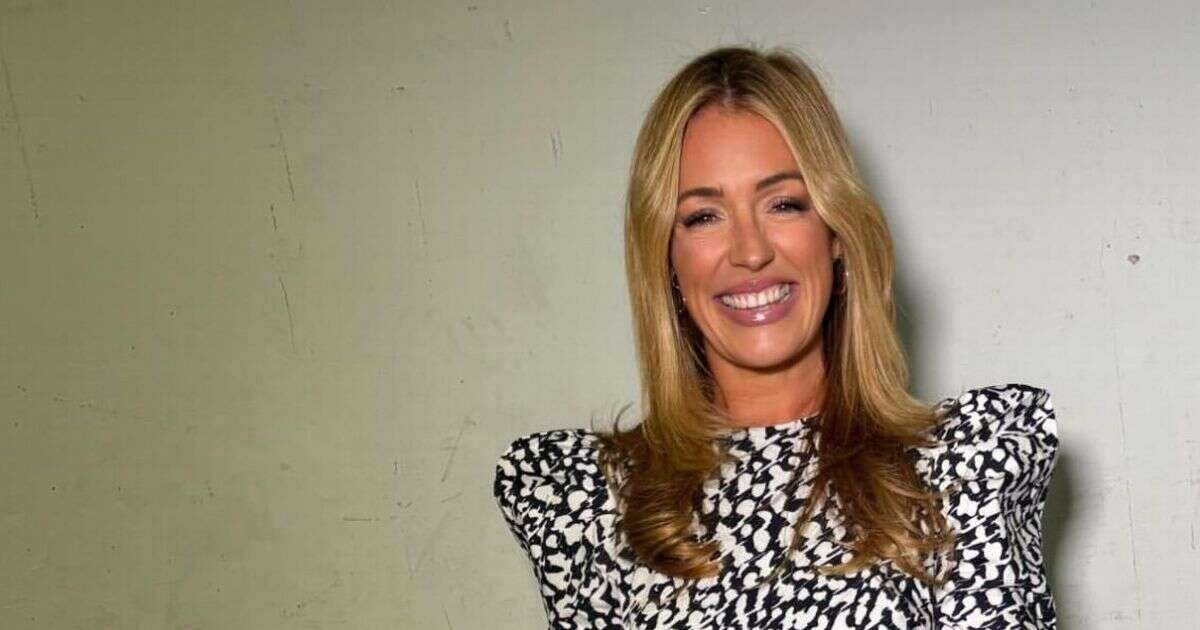 Shop Cat Deeley’s Mint Velvet mini dress that’s perfect for transitional office dressing