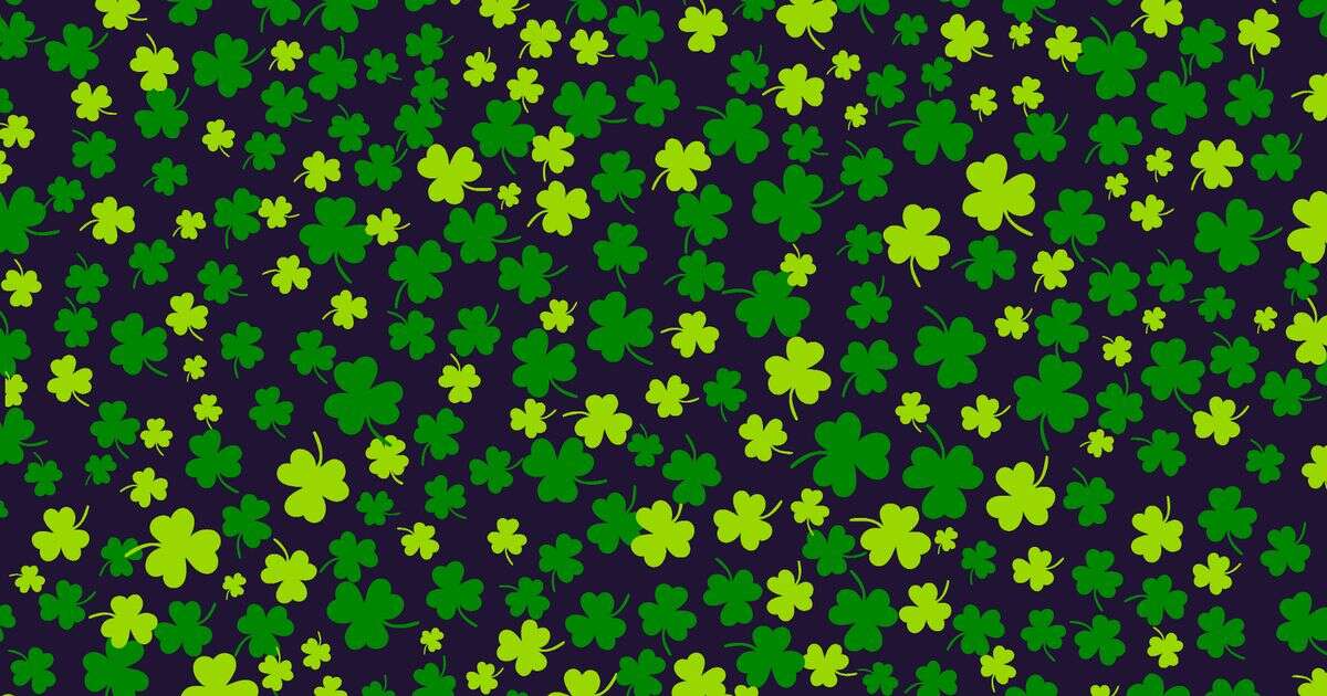 Only those with 20/20 vision can spot four-leaf clover in just 30 seconds