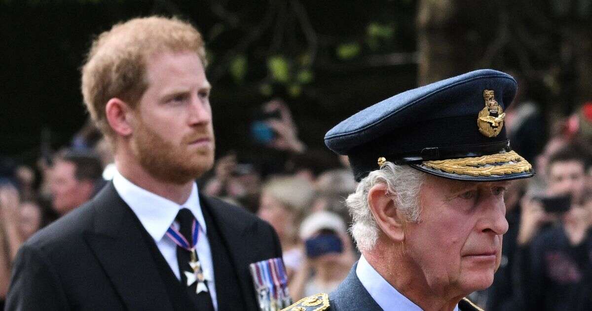 King Charles fears 'serious legal jeopardy if he buries hatchet with Prince Harry'