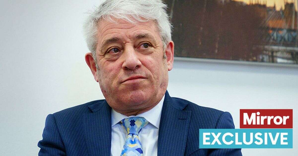 Ex-Commons speaker John Bercow to bring 'Order!' to prison lags with new public speaking classes