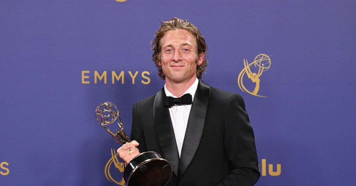 Jeremy Allen White's Emmy speech censored as fans work out three missing words