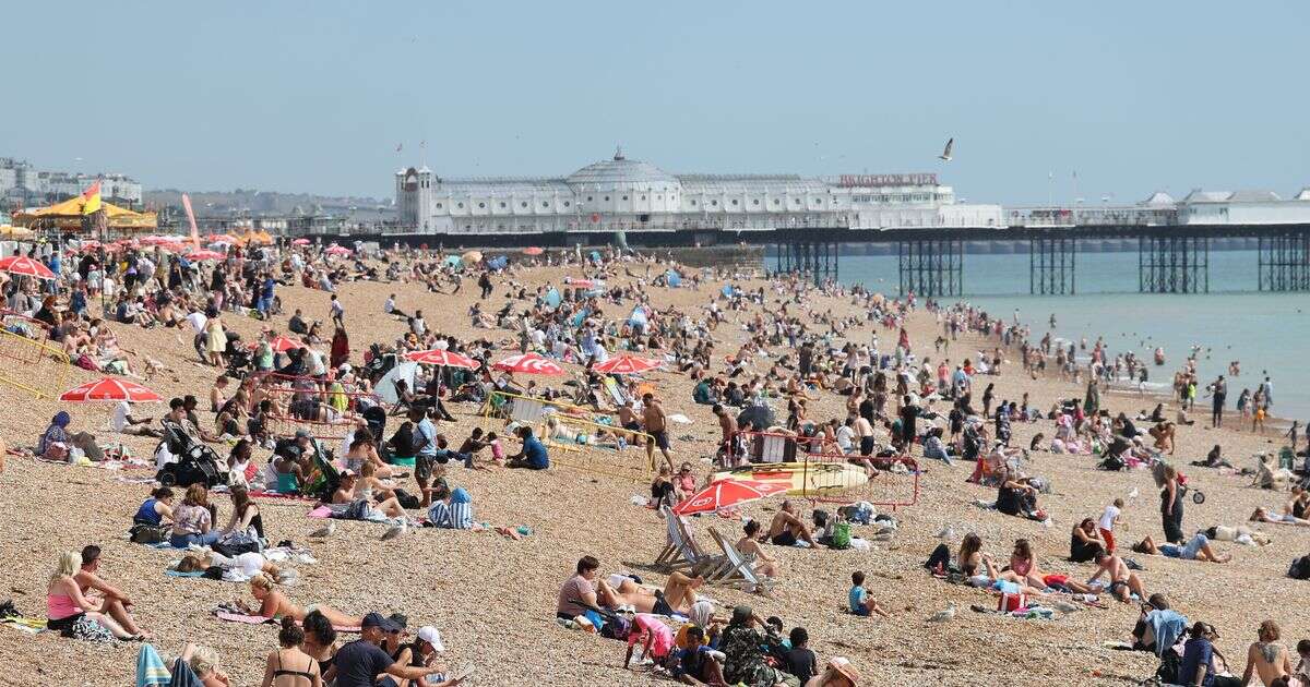 UK weather maps show exact date temperatures will rocket and feel like 26C as sun returns