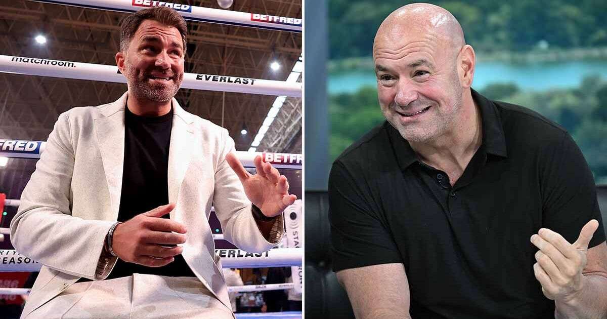 UFC CEO Dana White breaks unwritten rule to say what Eddie Hearn won'tUFC