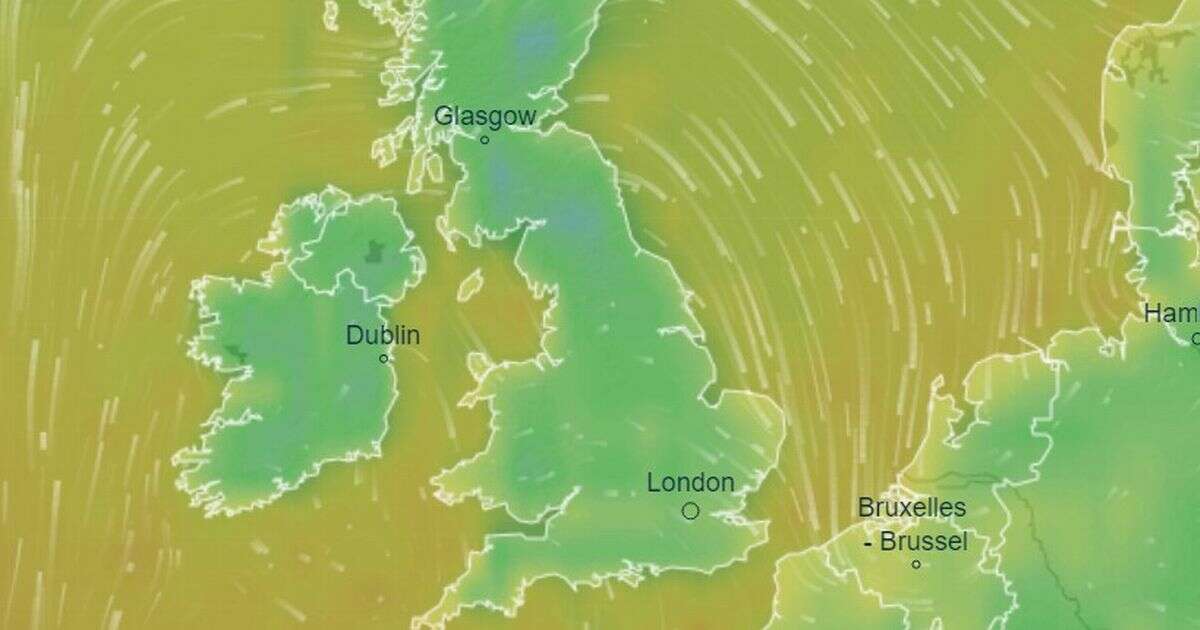 Weather map shows exactly when icy 0C temperatures set to blast UKWeather