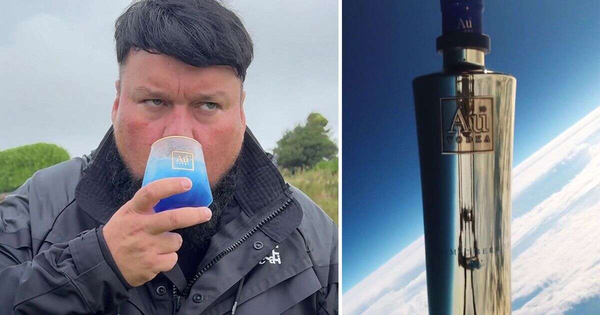 DJ blasts vodka into space - but spends hour hunting for it on return to earthSpace