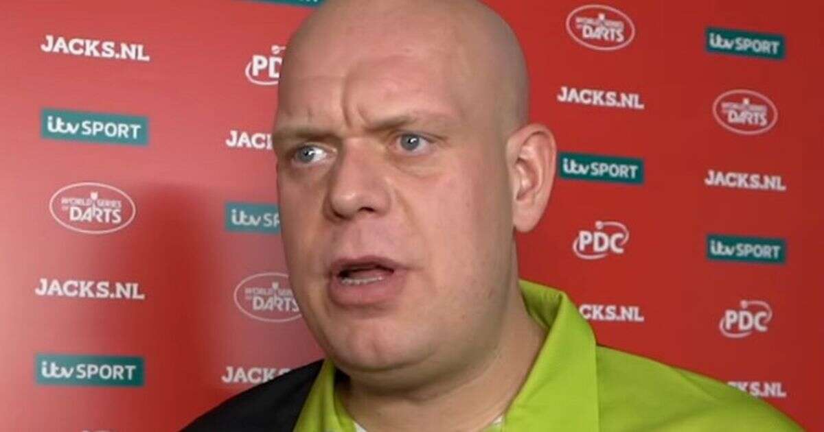 Michael van Gerwen in F-bomb outburst after being asked about Luke Humphries matchMichael van Gerwen