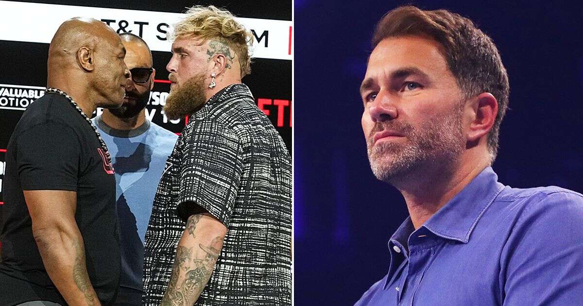 Jake Paul's team hit back at Eddie Hearn after Mike Tyson fight labelled 'a freak show'Jake Paul