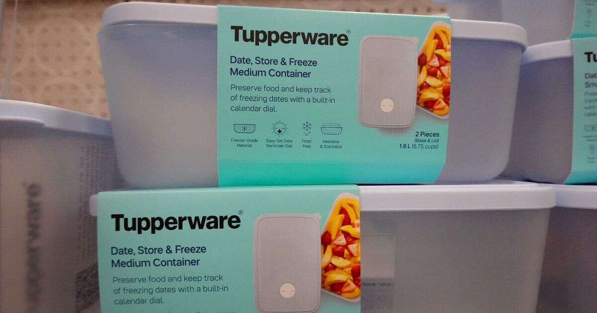 Maker of iconic kitchen product Tupperware files for bankruptcy as sales slumpTupperware Inc.