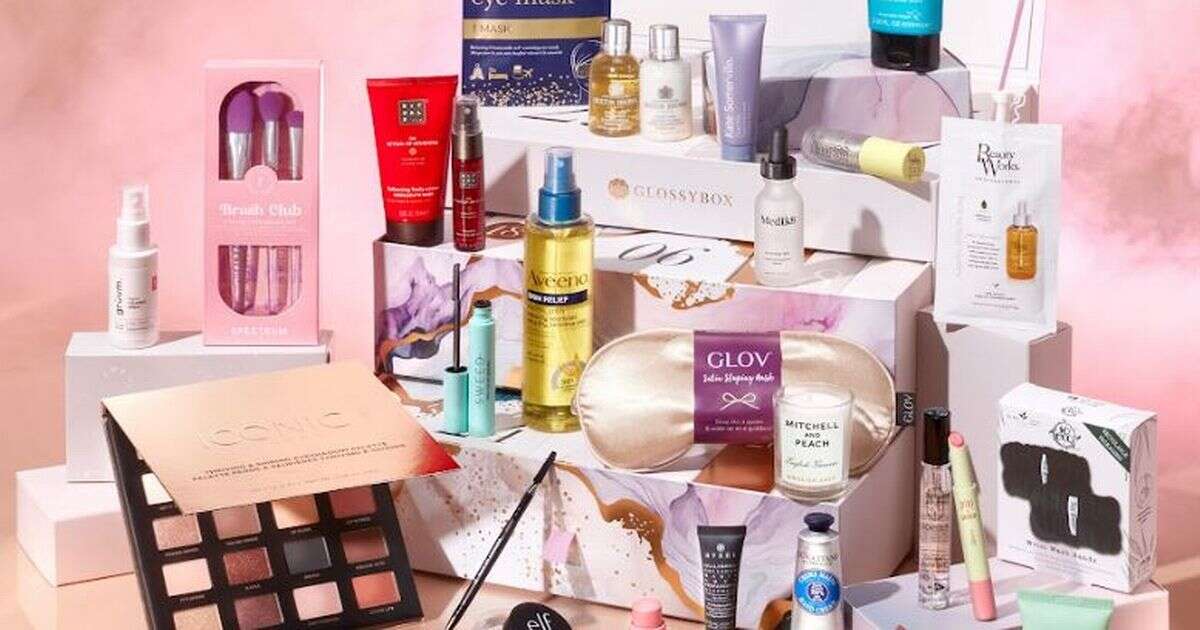 Glossybox fans can save £500 on beauty treats as its advent calendar returnsBeauty