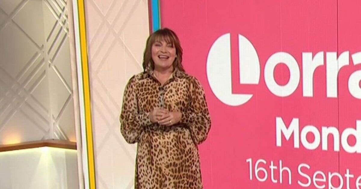 Lorraine Kelly has viewers begging to know where to buy her leopard print dress