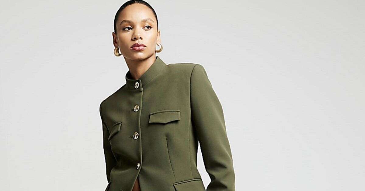 Upgrade your autumn style from £19 with top khaki picks, including luxe River Island co-ord