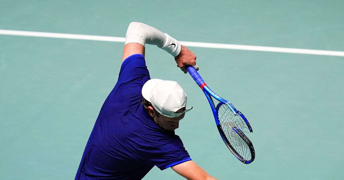 Jack Draper destroys his racket in epic tantrum during Davis Cup defeatJack Draper