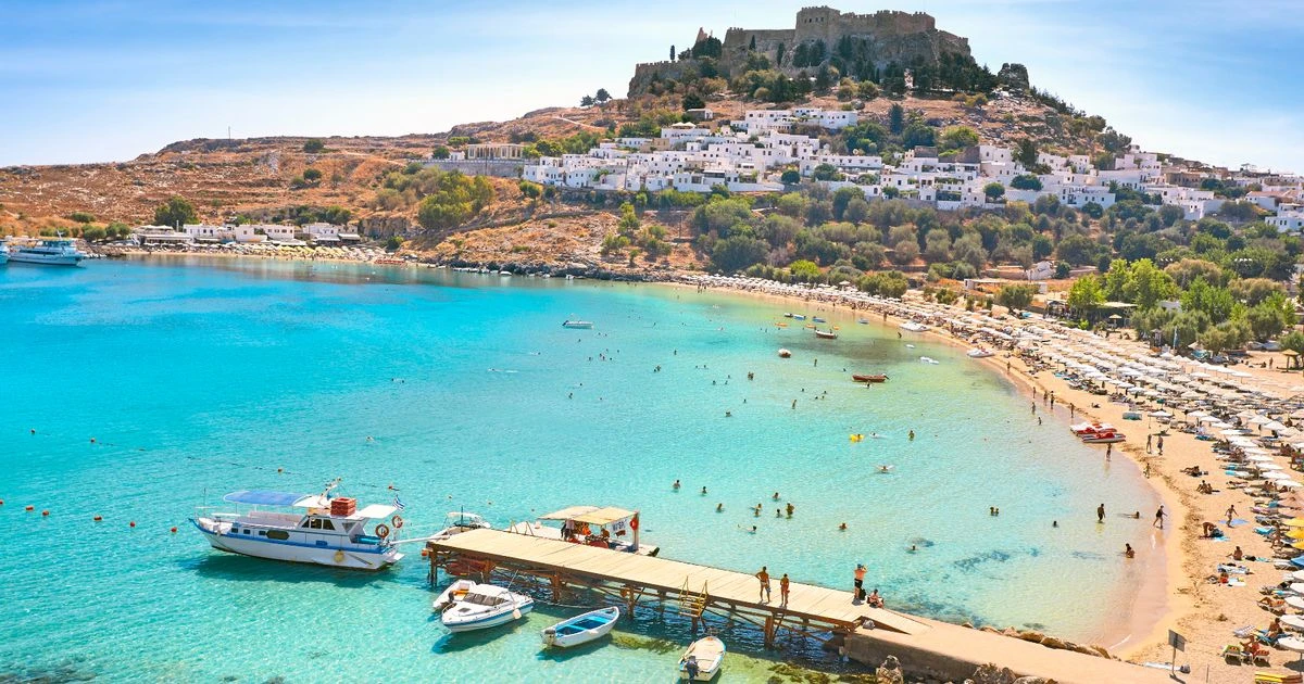 Brit man, 68, dies on beach on Greek holiday island