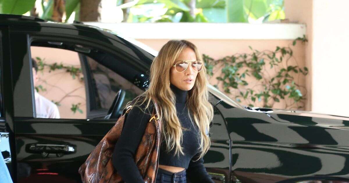 JLo’s flattering figure-hugging flared jeans from her lunch with ex Ben Affleck are now 50% off