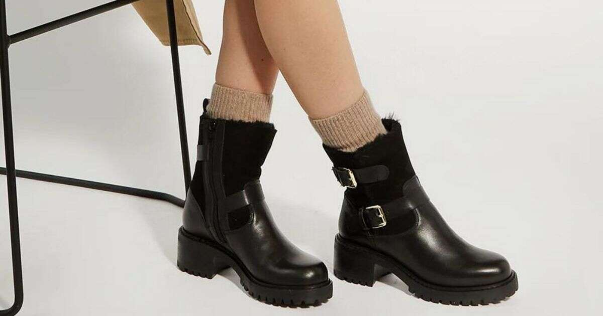 'Slip into these and you'll feel like you're walking on clouds' – Dune ankle boots get 40% price cut