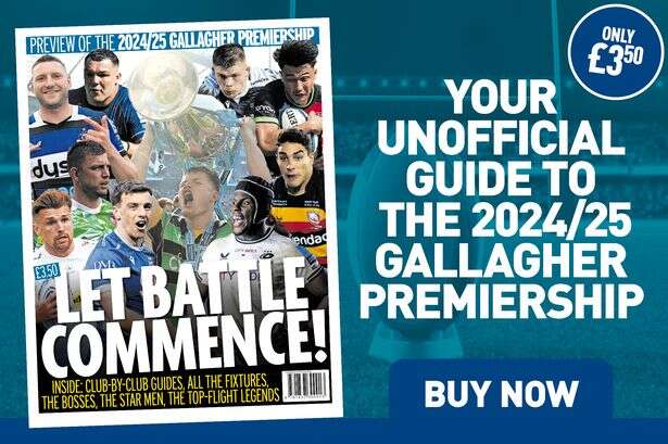 YOUR UNOFFICIAL GUIDE TO THE 2024/2025 GALLAGHER PREMIERSHIP IS ON SALE NOW