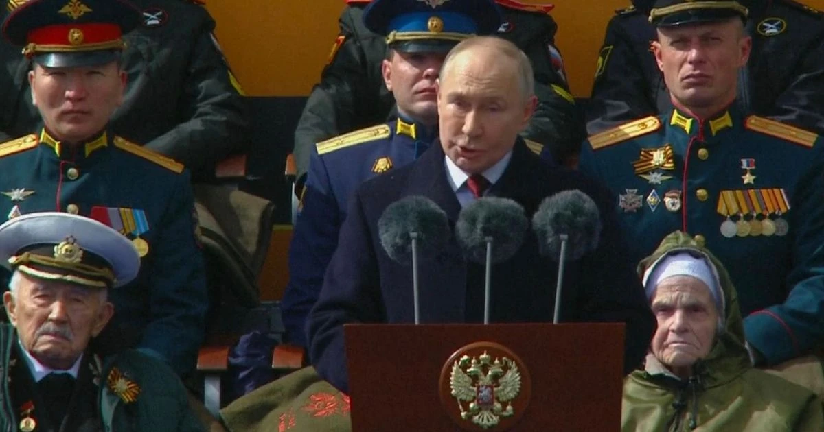 Putin hints at World War Three with chilling 7-word message to the West on Russia's 'Victory Day'