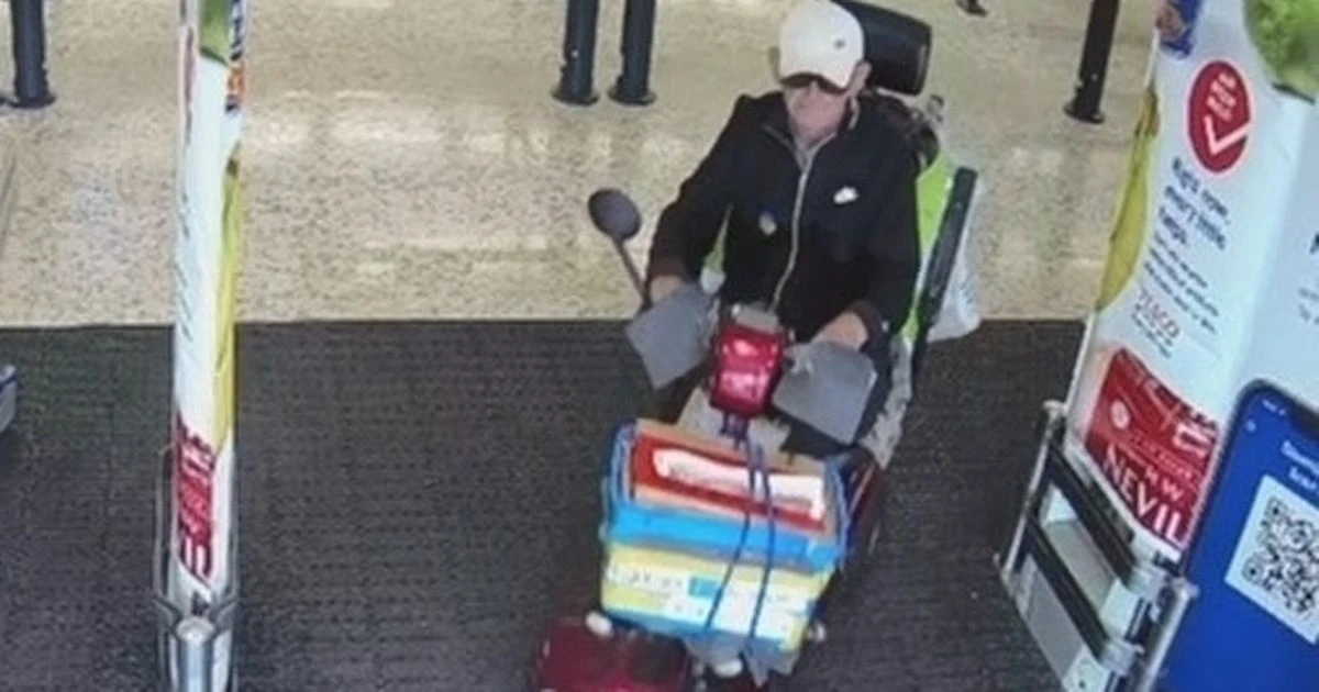 Haunting final CCTV shows pensioner buying milk from Tesco just minutes before being killed