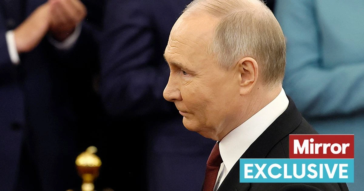 Putin had 'cheeks plumped with filler' for pageantry fifth inauguration, security expert says