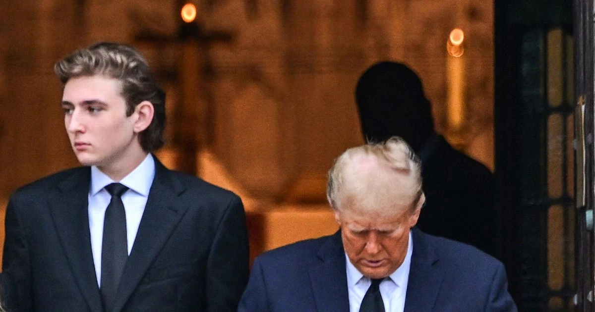 Barron Trump snubs father, refusing bid to elect Donald to Republican presidential ticket