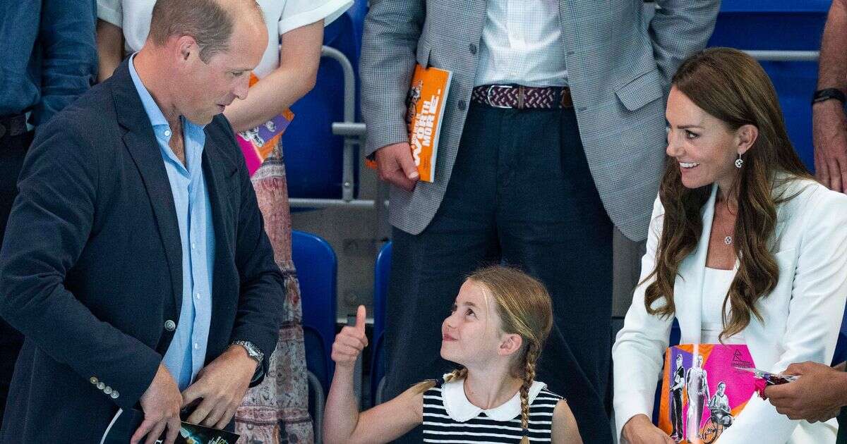 Princess Charlotte's cheeky response to Prince William when questioned about her agePrincess Charlotte