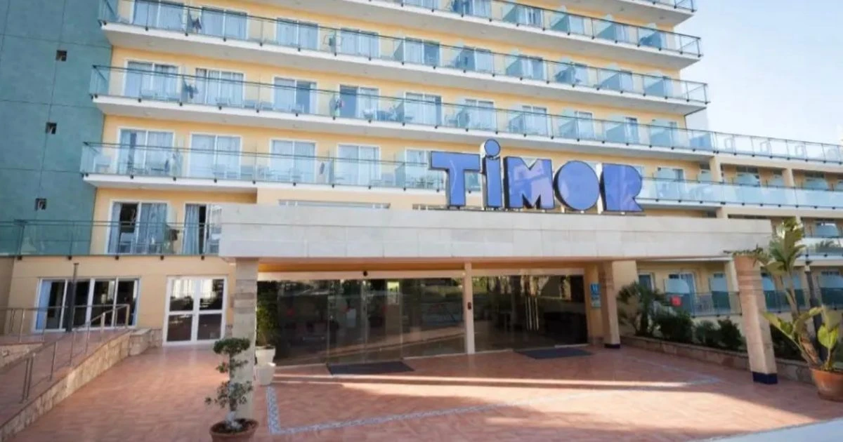 Half-naked tourist, 24, falls 40ft to his death after getting locked out of Majorca hotel room