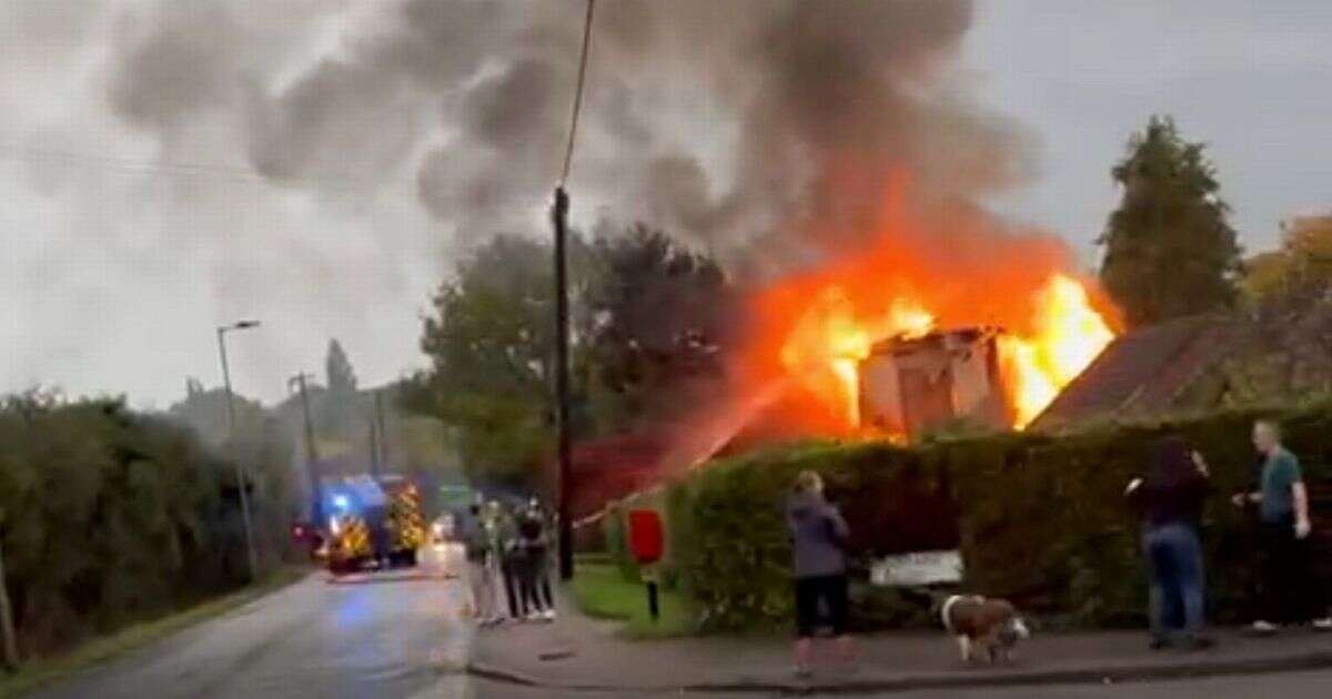 Bedford house explosion leaves one dead as huge fire sparks evacuation after 'loud bang'House fires