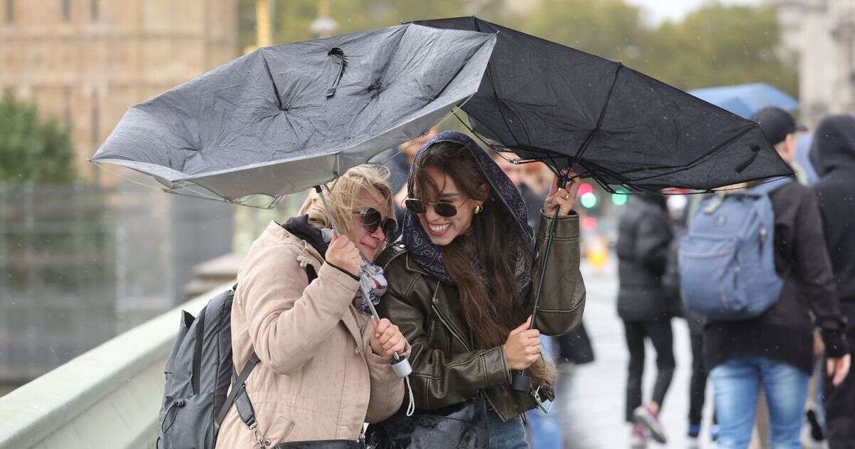 UK weather maps show huge rainstorm set to soak Brits in 10mm an hour in matter of days