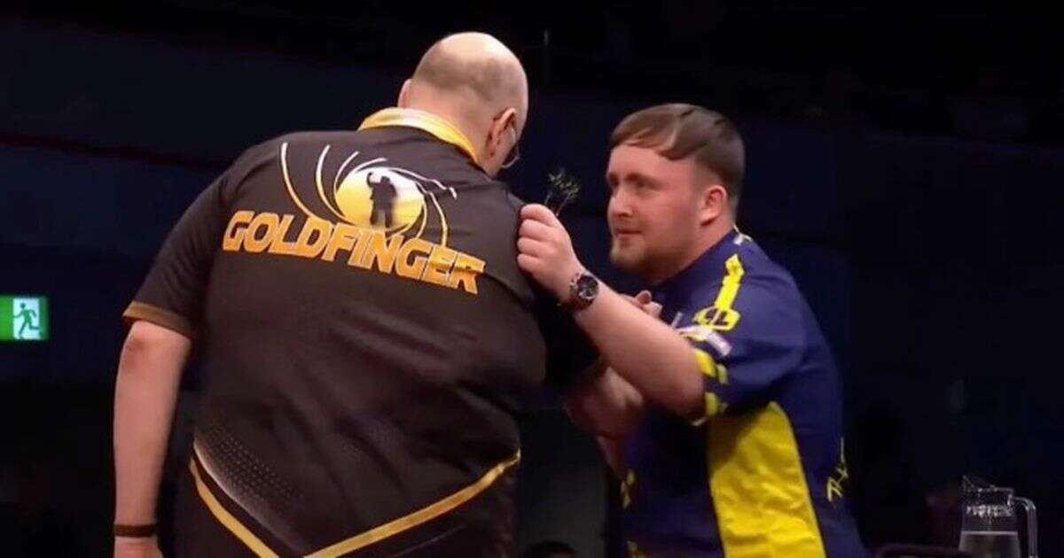 Luke Littler beaten by butcher in third successive TV first-round exit as Ally Pally nears