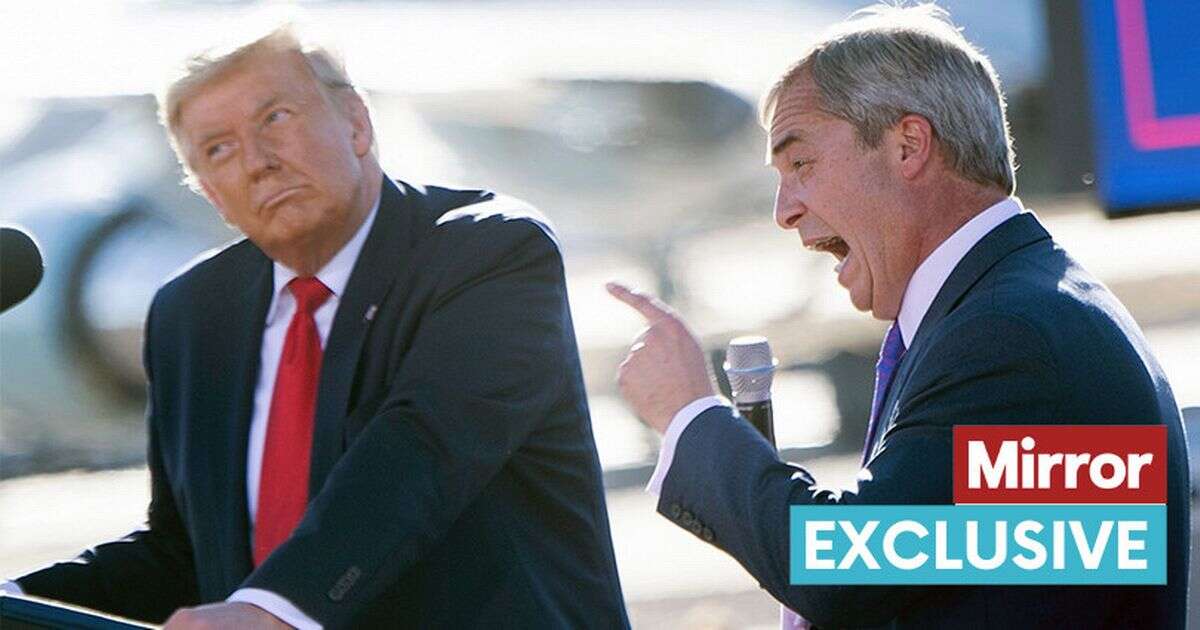 Nigel Farage used £33,000 of UK donor cash to support Donald Trump in the US electionNigel Farage