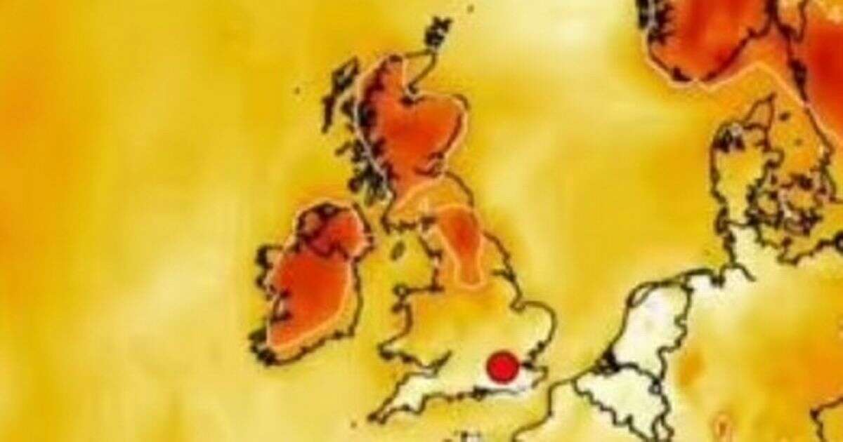 Exact date 'mini heat bomb' to send temperatures soaring revealed in new weather maps