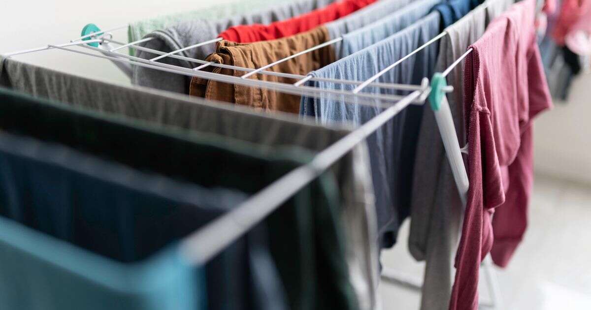 Genius hack to dry clothes in less than three hours - without heating or tumble dryer