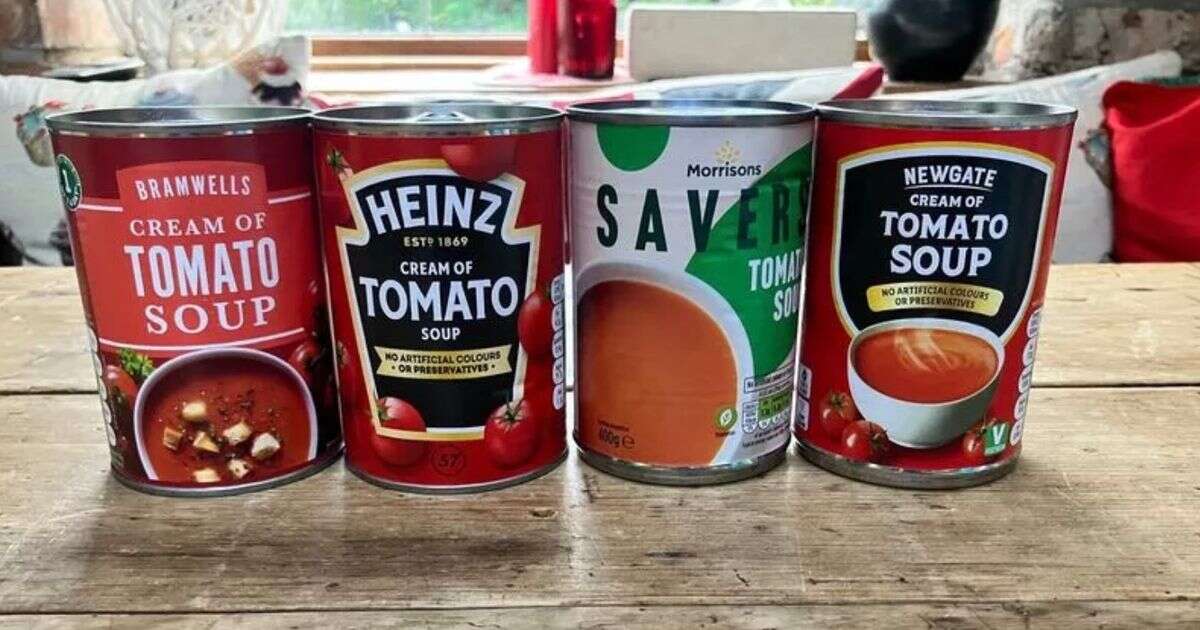 'I compared supermarket tomato soups - most delicious was £1.15 cheaper than Heinz'