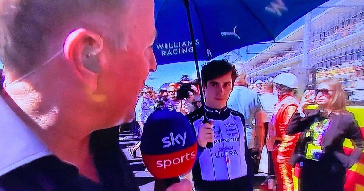 Franco Colapinto speaks out after ignoring Martin Brundle during Sky F1 grid walk