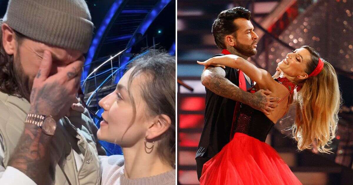 Jowita Przystal comforts Pete Wicks over Strictly Come Dancing concern