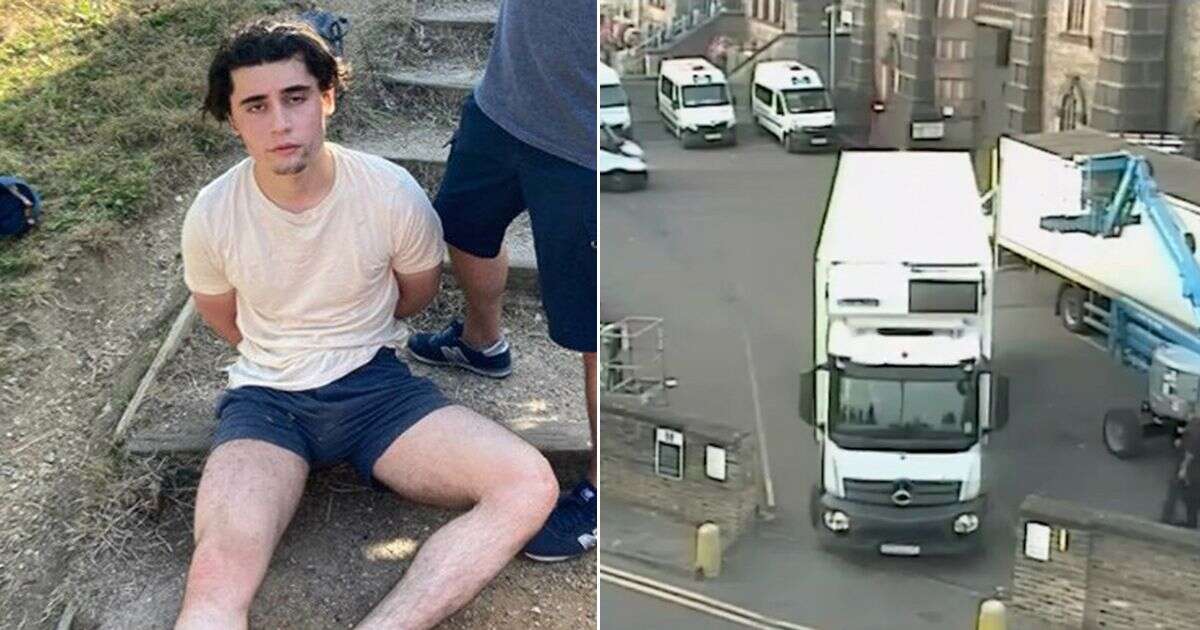 CCTV shows moment Daniel Khalife ‘escaped prison while clinging to bottom of lorry’Daniel Abed Khalife